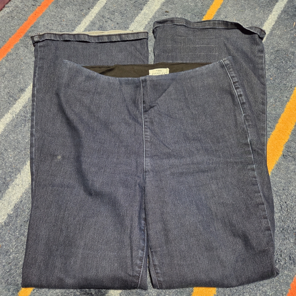 Dark Blue Denim Pants